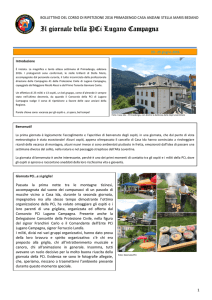 Giornale Primadengo Bedano - Protezione civile Lugano campagna