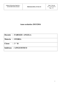 LICEO CLASSICO - Istituto di Istruzione Superiore
