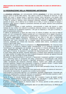 la misurazione della pressione arteriosa