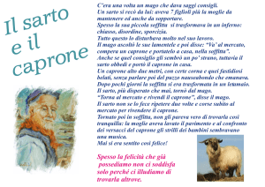 Il sarto e il caprone - madremisericordia.it