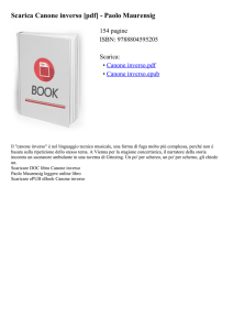 Canone inverso - WordPress.com