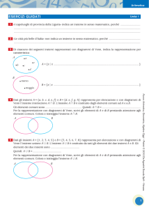 ESERCIZI GUIDATI