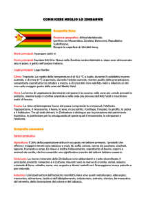 Conoscere lo Zimbabwe
