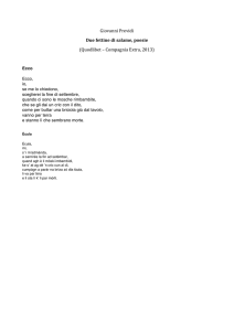 Giovanni Previdi Due fettine di salame, poesie (Quodlibet