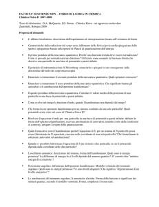 Argomenti di esame
