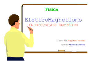 Il potenziale elettrico