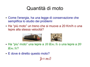 Quantità di moto