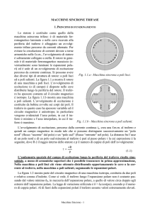 Macchine Sincrone - Dipartimento di Ingegneria dell`Energia