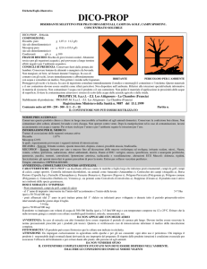 DICO-PROP - Prodotti fitosanitari