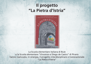 Scuole Elementari - Buie e Pirano - le vicende del confine orientale