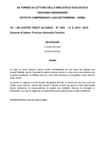1N – DE CASTRO TRACY ALCARAZ – `L`occhio del lupo`