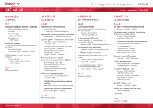 GET AGILE! il nuovo imperativo nell`era della discontinuità