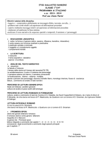 italiano - Istituto "Bandini"
