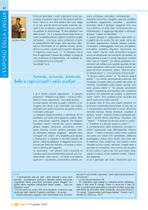 06.2007_bella e capricciosa_i verbi ausiliari