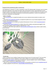 Programmi utili scaricabili (per grafica e terraformare)