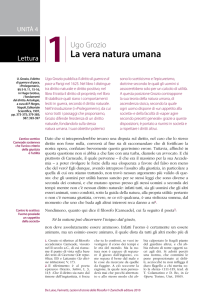 La vera natura umana - Zanichelli online per la scuola