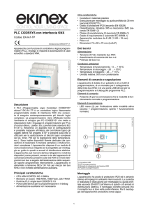 PLC CODESYS con interfaccia KNX 1 2 4 3