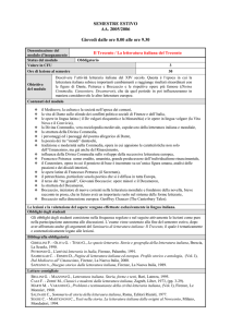SEMESTRE ESTIVO