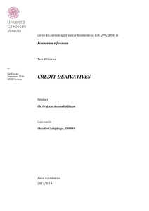 CREDIT DERIVATIVES