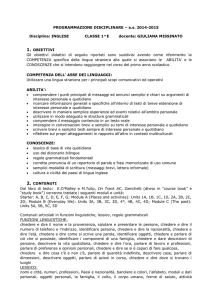 Lingua e cultura straniera