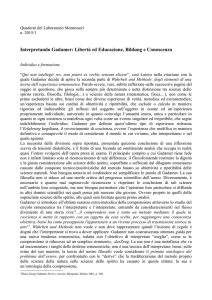 Interpretando Gadamer