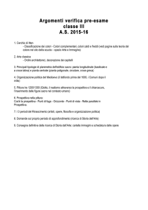 argomenti verifica classe III 15-16