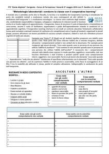 Abilità Sociali - Carta a T - “Dante Alighieri”, Cerignola