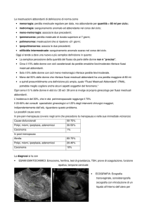 Le mestruazioni abbondanti di definiscono di norma come