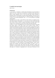 Il modello fenomenologico