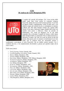 UTO Di Andrea de Carlo (Bompiani,1995)