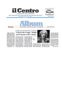 La fiaccola sotto il moggio