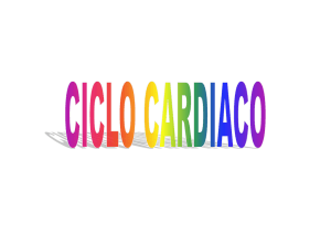 Ciclo cardiaco