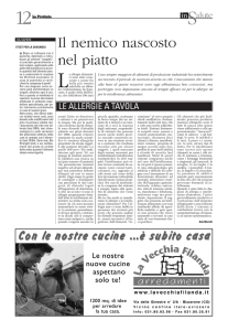 Il nemico nascosto nel piatto