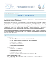 Laboratorio di matematica