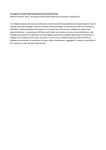 Un approccio mixed-mode sequenziale all`acquisizione dati