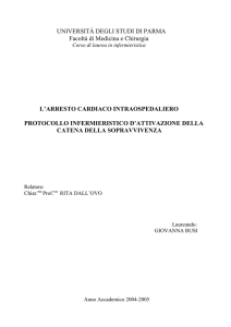 UNIVERSITÀ DEGLI STUDI DI PARMA Facoltà di Medicina e