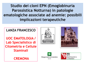 Lanza studio dei cloni EPN
