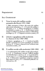Ringraziamenti vn RALF DAHRENDORF I. Verso la teoria del