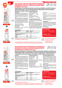 soluzione, per strumentario chirurgico invasivo e critico - IBF