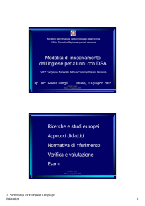 VIII° Congresso Nazionale dell`Associazione Italiana Dislessia
