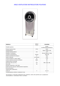 ARGO VENTILATORE RAFFRESCATORE POLIFEMO