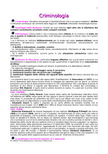 Criminologia - SburOver.it