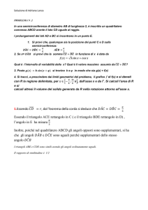 1.Essendo dal Teorema della corda si deduce che Essendo il