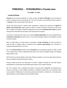 FRIBURGO - STRASBURGO e Foresta nera - Digilander