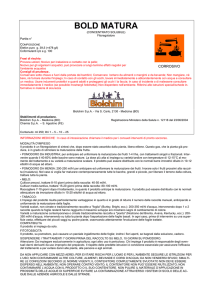 BOLD MATURA - Prodotti fitosanitari