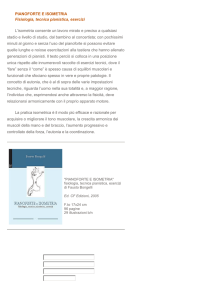 PIANOFORTE E ISOMETRIA Fisiologia, tecnica pianistica, esercizi L