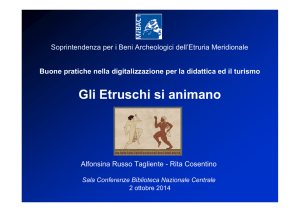 Gli Etruschi si animano