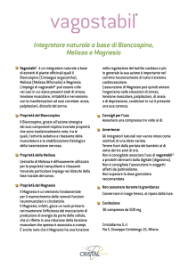 Integratore naturale a base di Biancospino, Melissa e
