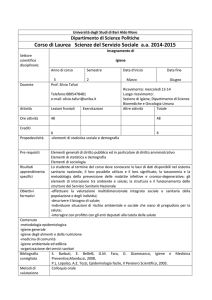 Igiene - UniBa