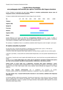 L`Audio-Psico-Fonologia: una pedagogia dell`ascolto per aprire l